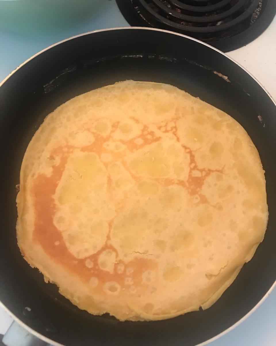 早餐奶香玉米面饼