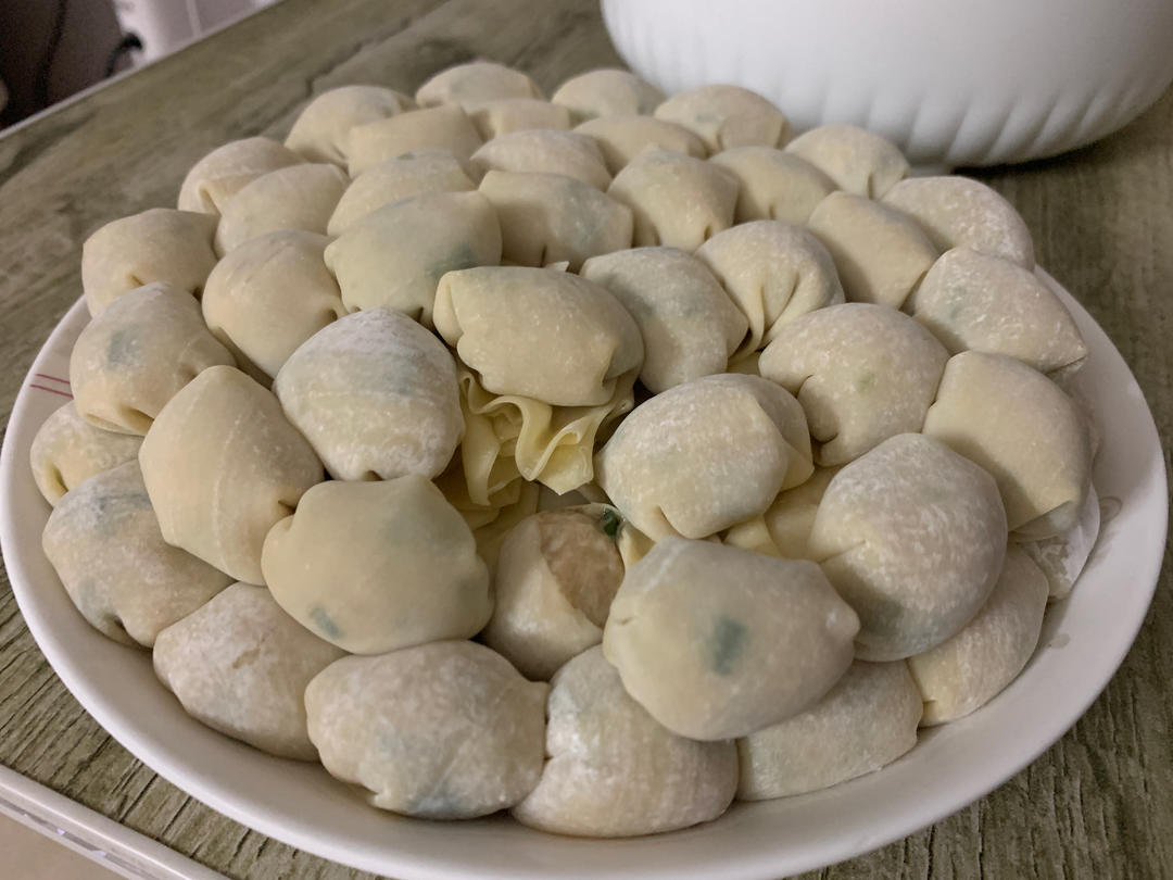 肉不柴的馄饨馅