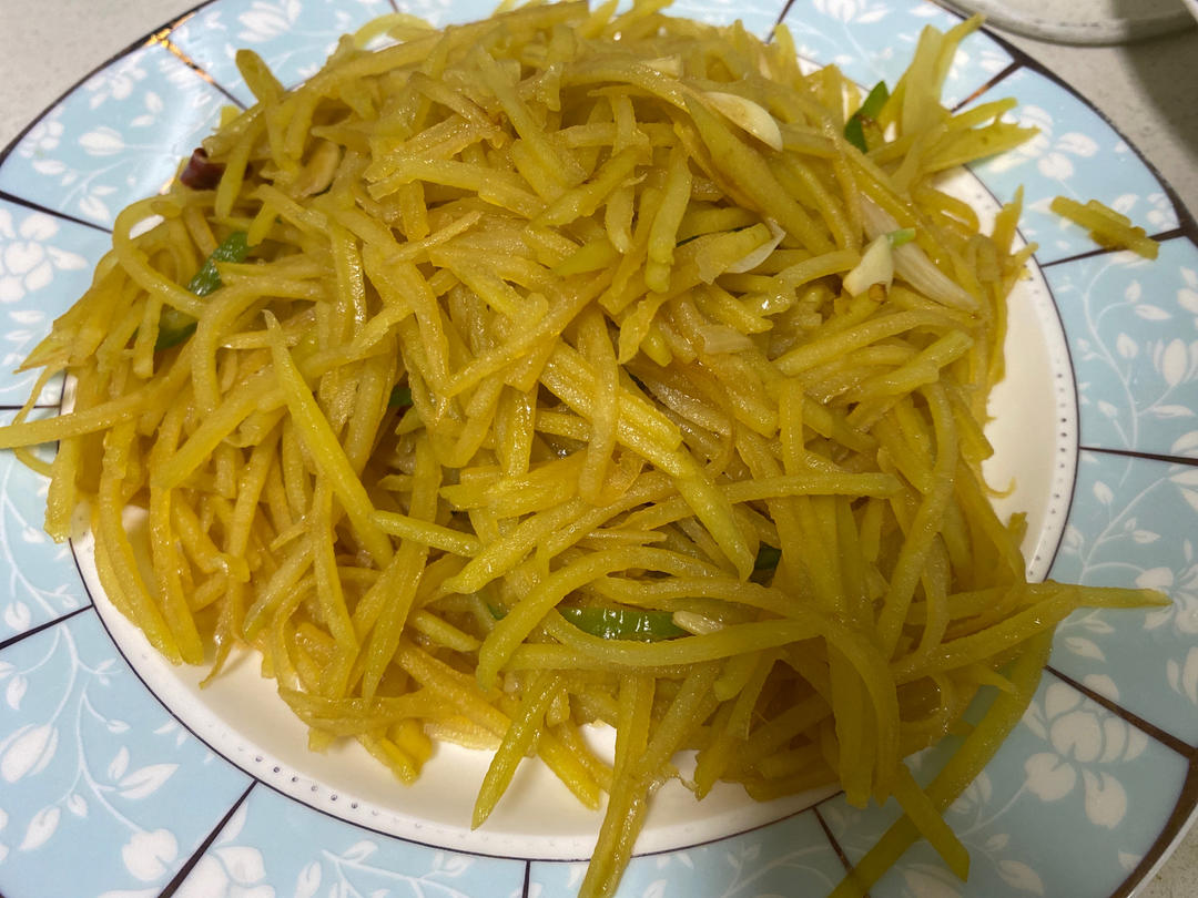 超级无敌下饭菜～酸辣土豆丝