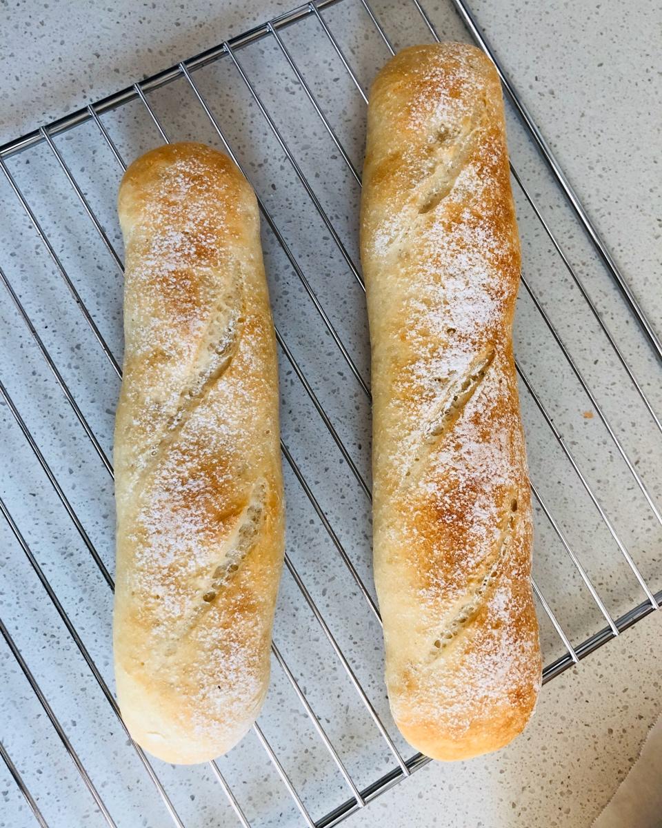 简单易做法棍面包baguette