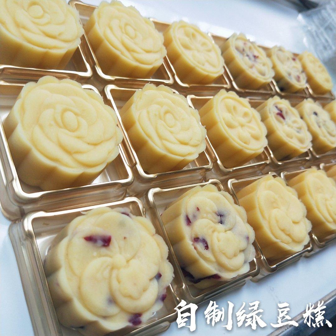 一次成功的免烤绿豆糕，香甜软糯，清凉解暑