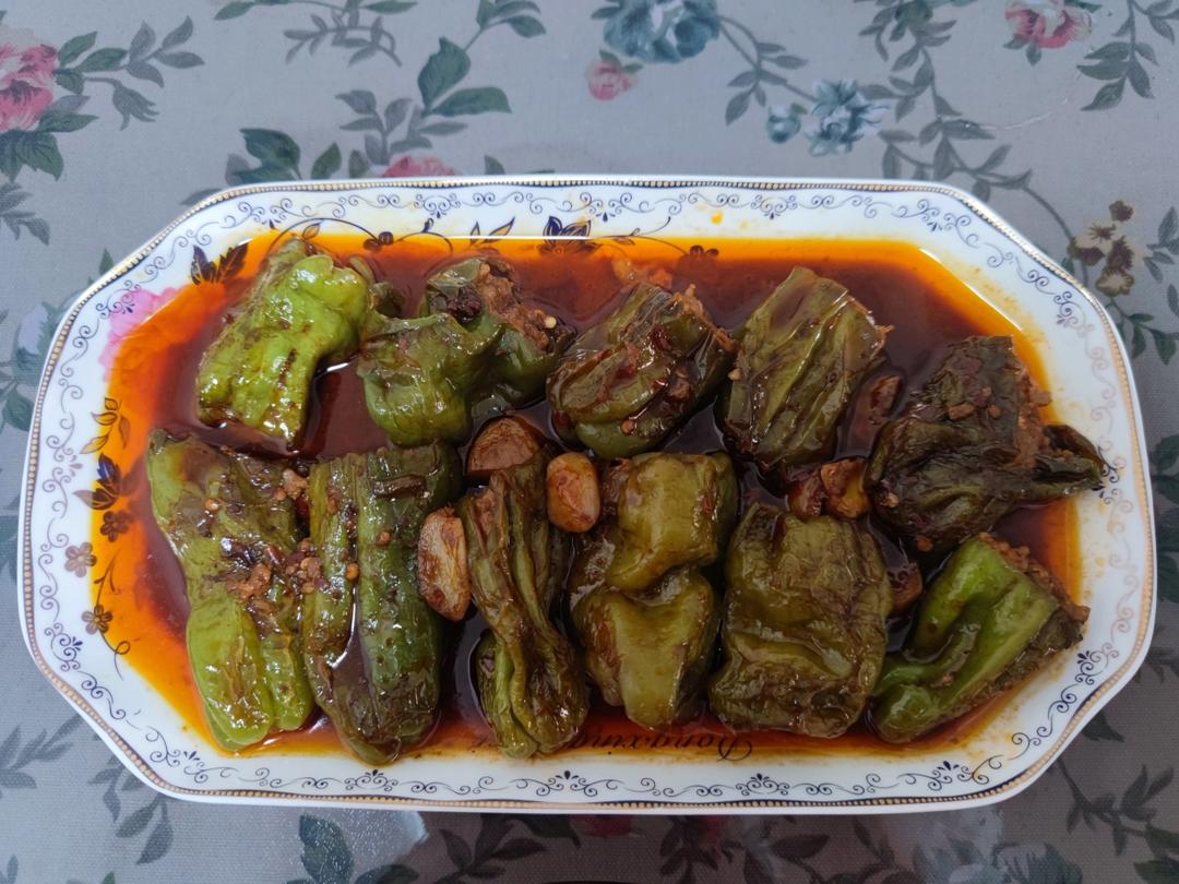虎皮青椒/青椒塞肉