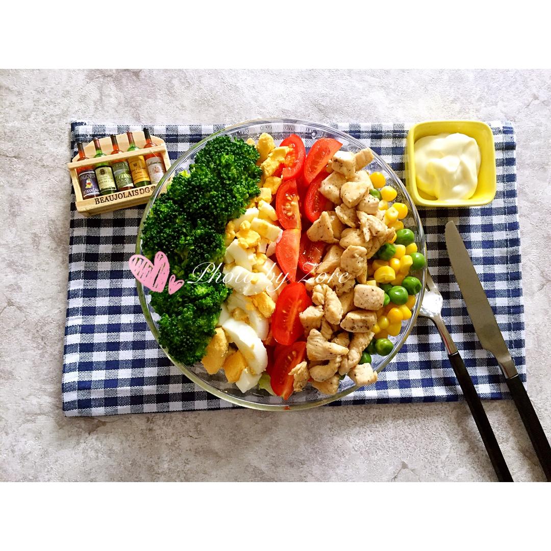 营养齐全的【Cobb Salad】