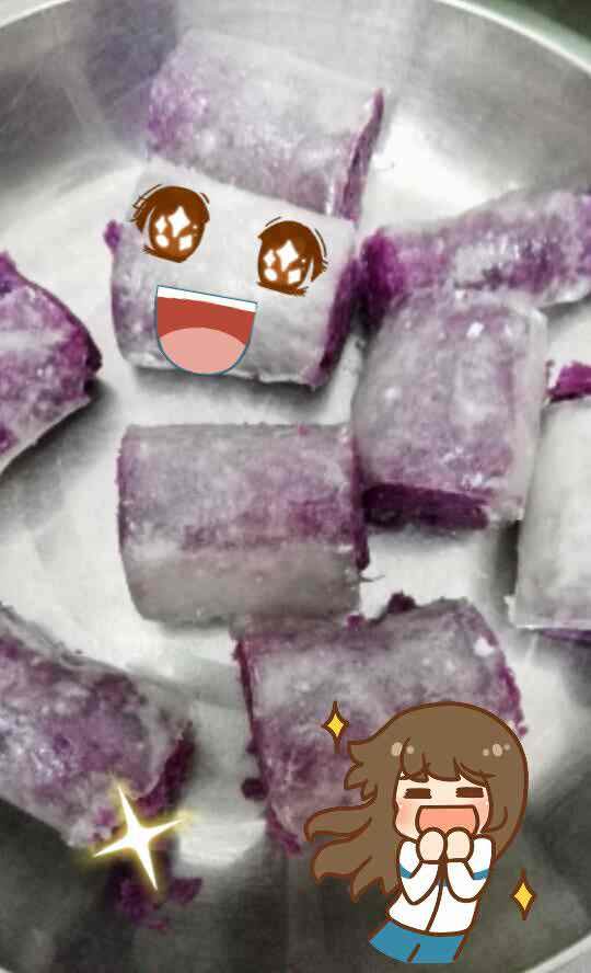 紫薯水晶糕