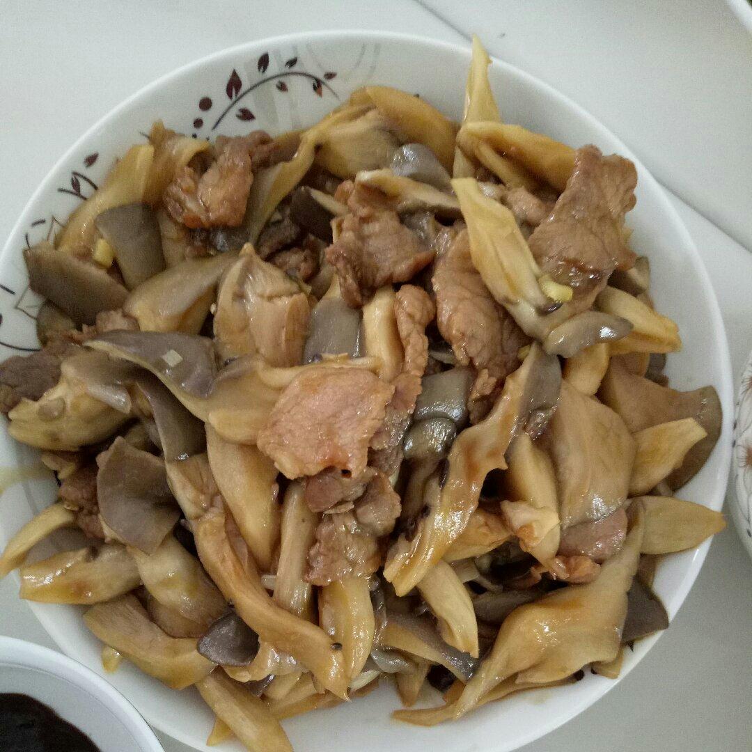 肉炒栗蘑