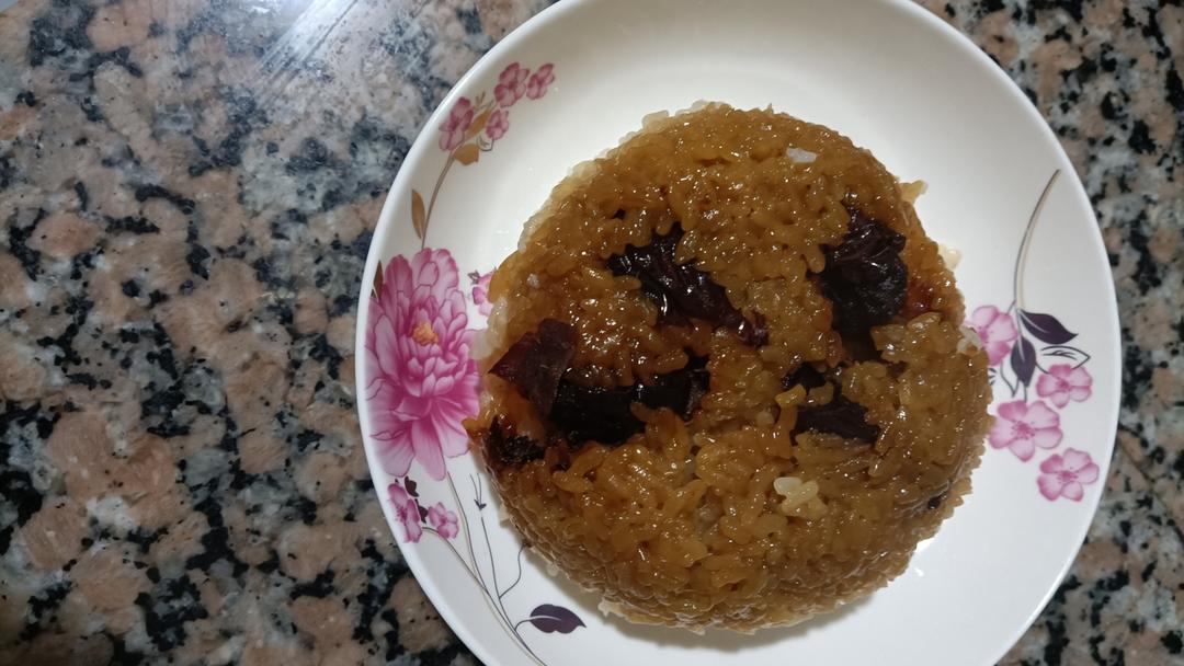 甜甜的红糖糯米饭