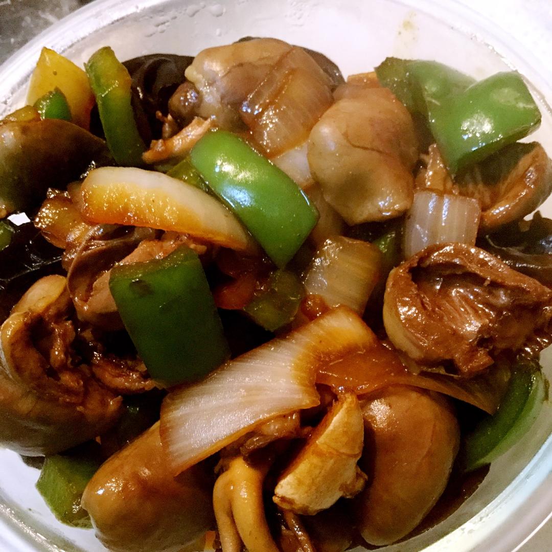 孜然鸡心