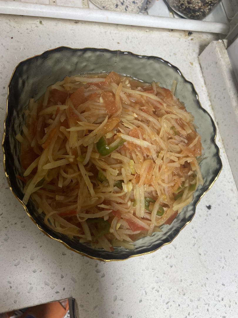 番茄炒土豆