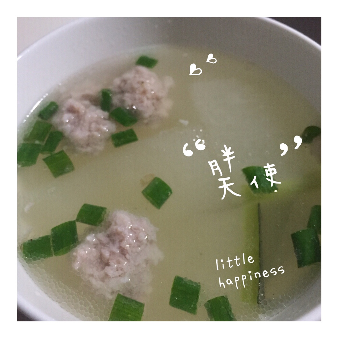 冬瓜珍珠丸子汤