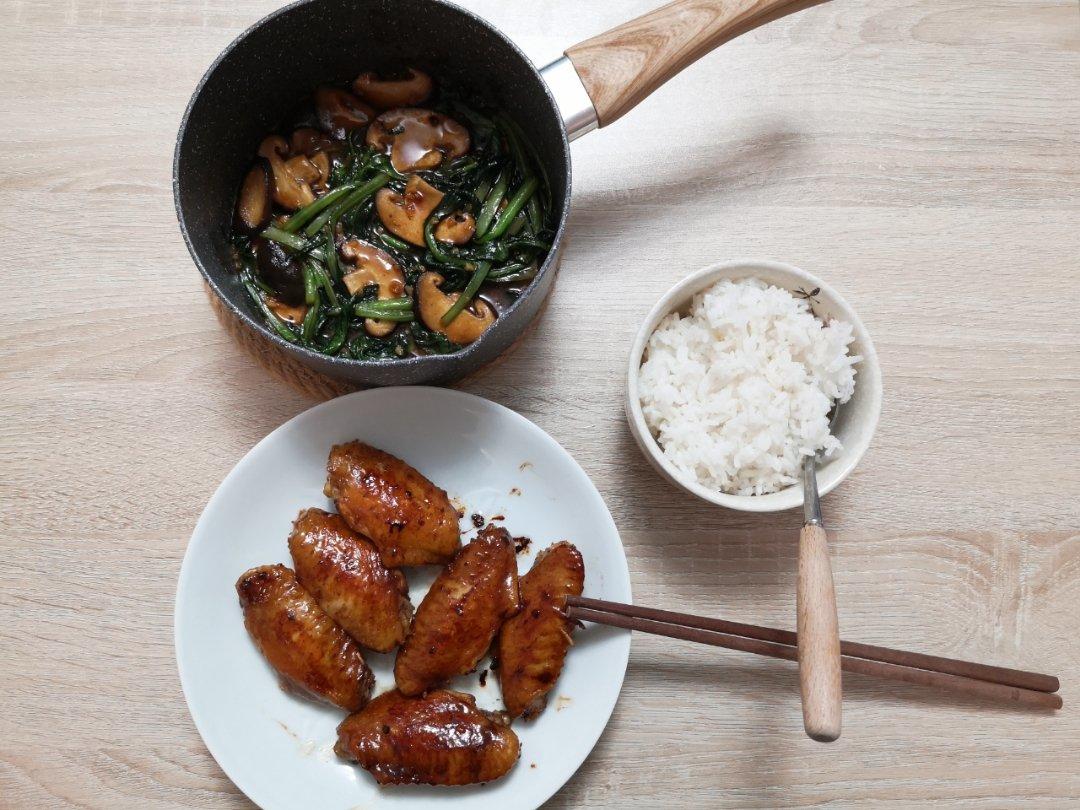 简单营养快手香菇青菜