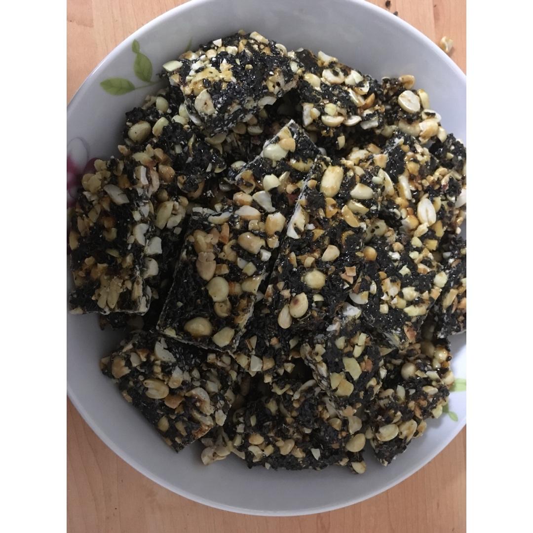 堂妈教你做芝麻糖