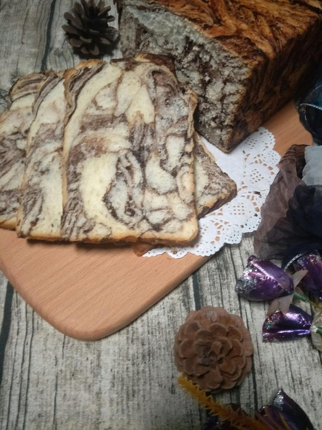 巧克力大理石吐司