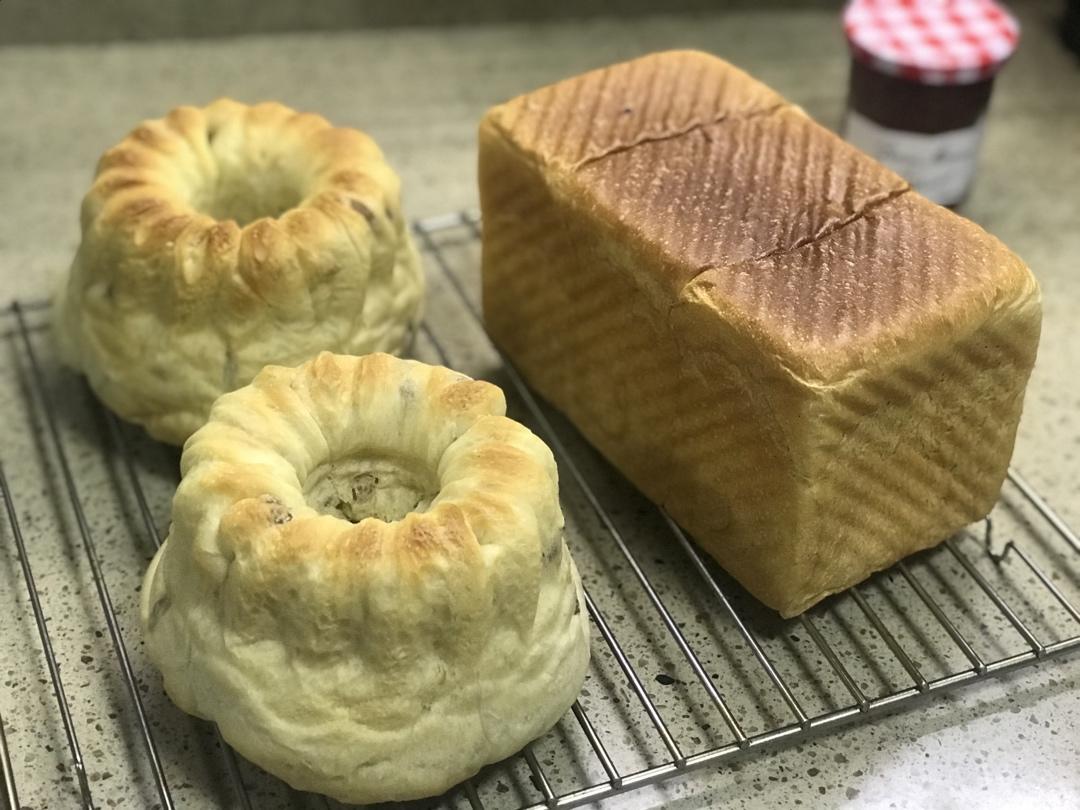 烫种牛奶吐司