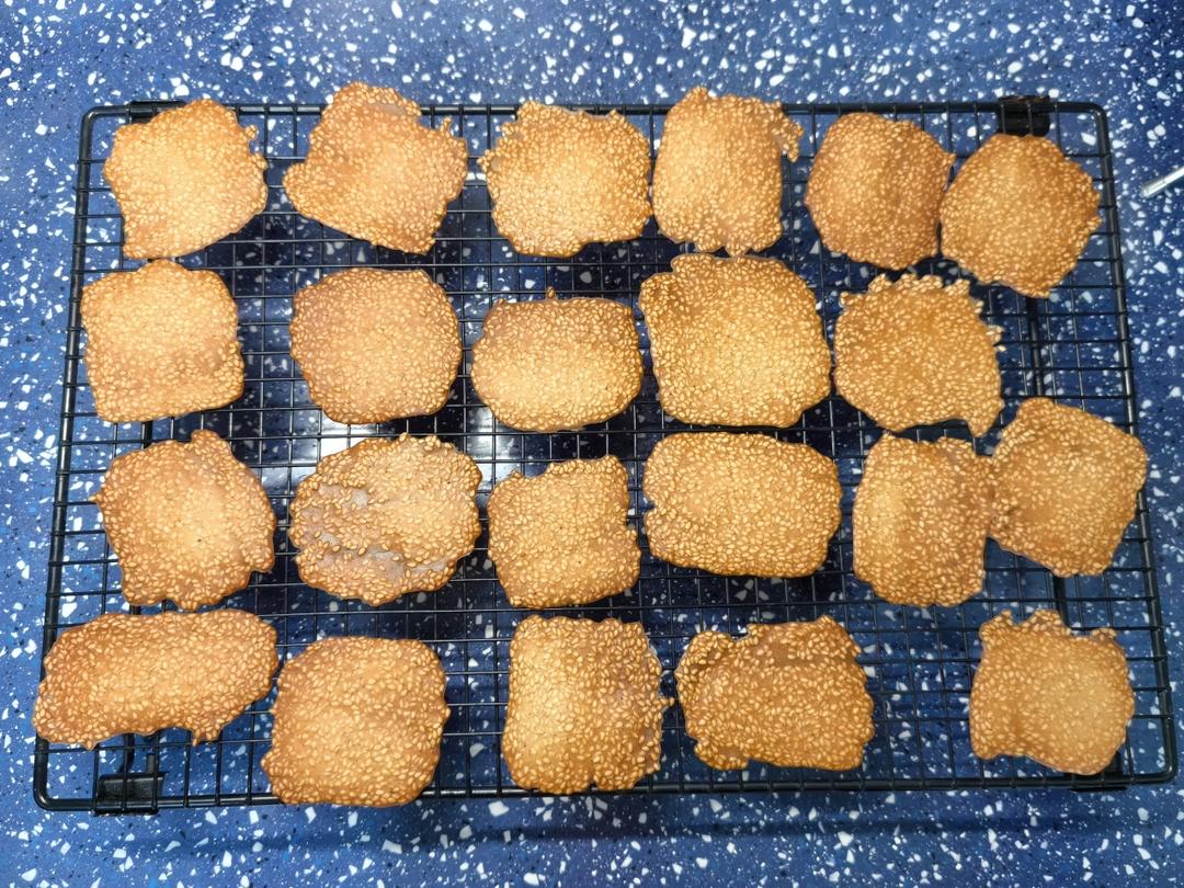 芝麻薄脆～香脆可口，大人小孩都喜欢