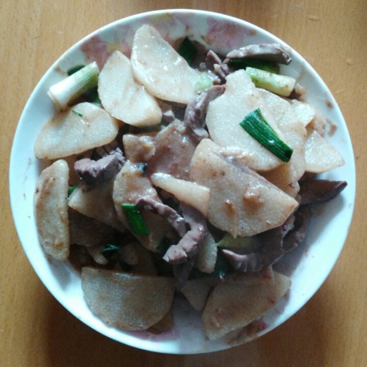爆炒腰花