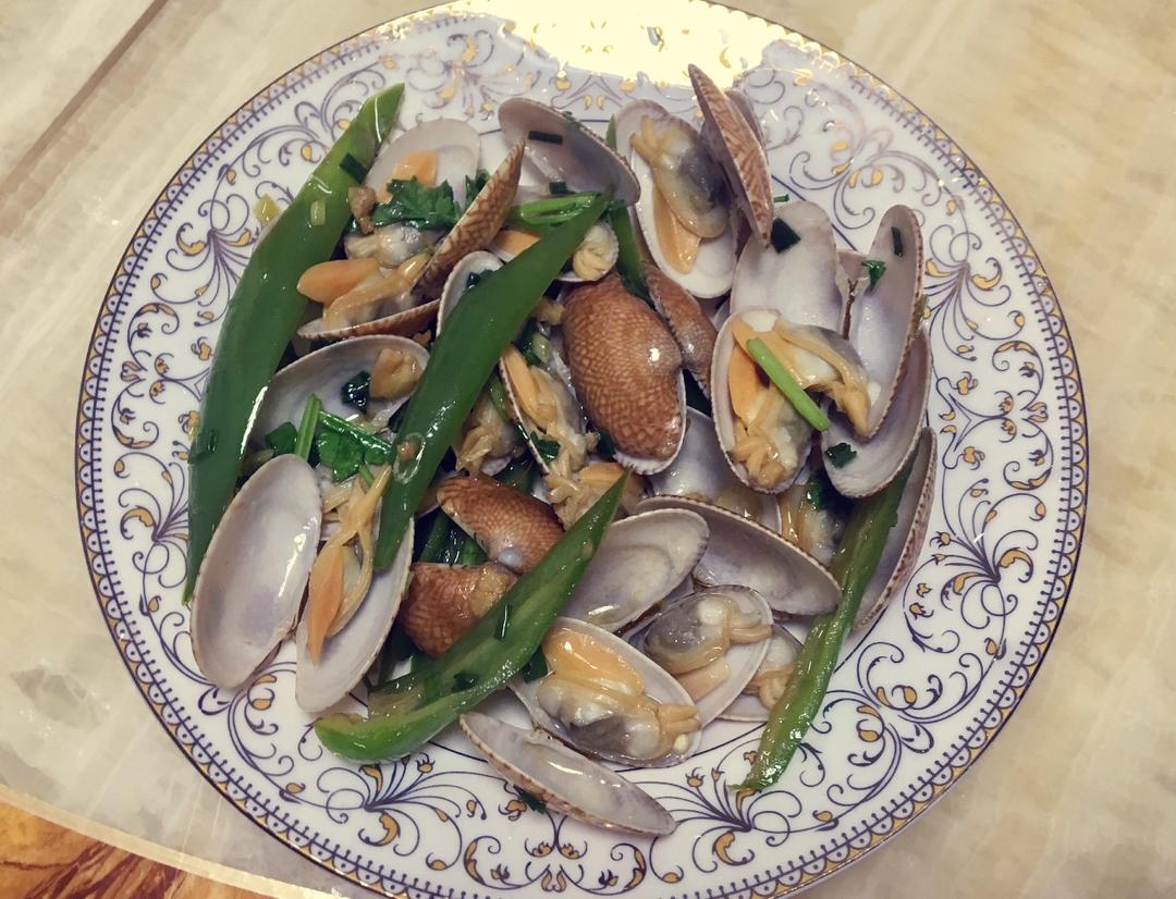 酱炒花甲