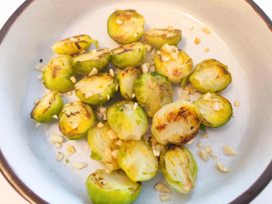 【蒜香孢子甘蓝】Brussel Sprout 抱子甘蓝