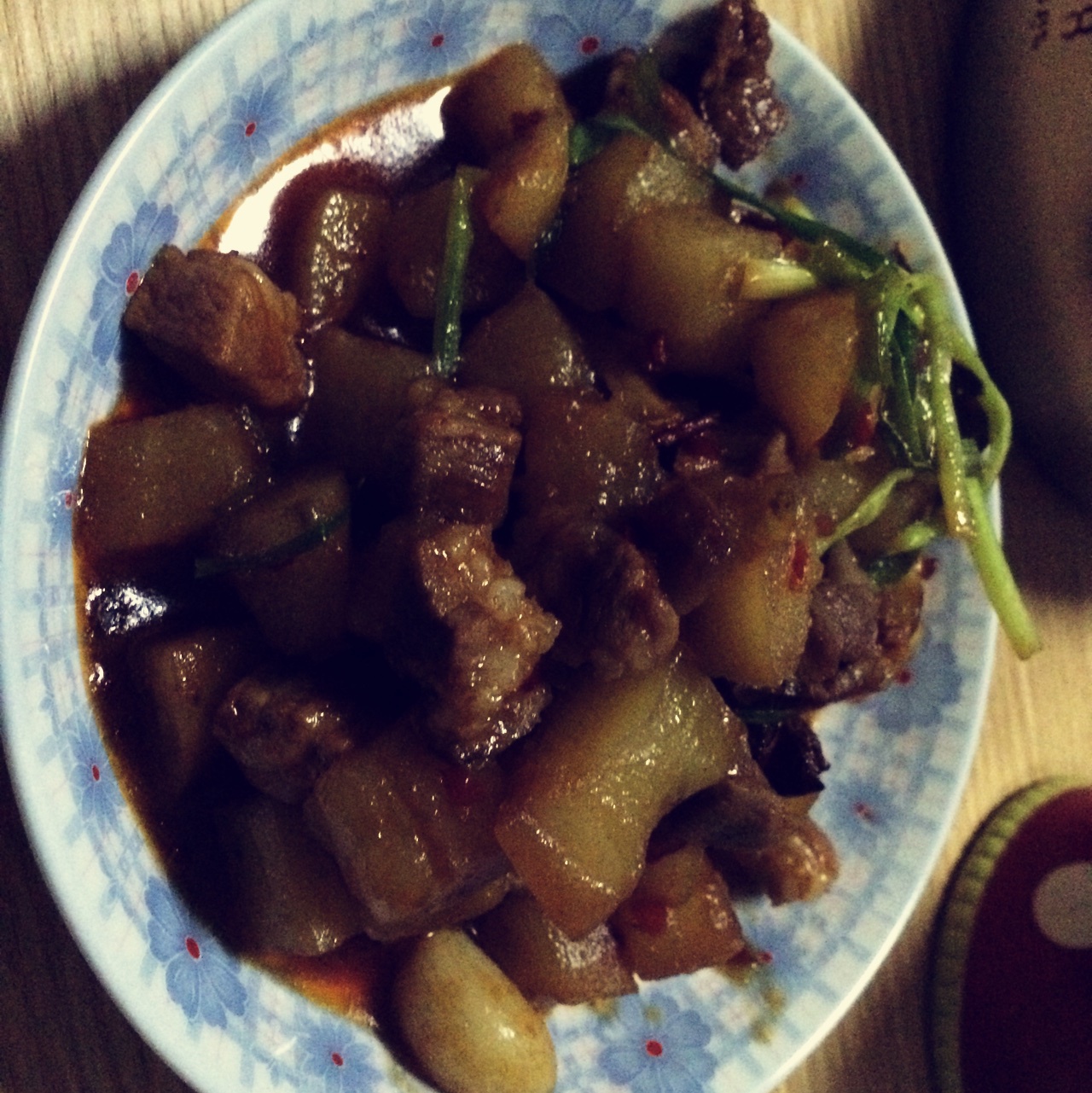 土豆烧肉