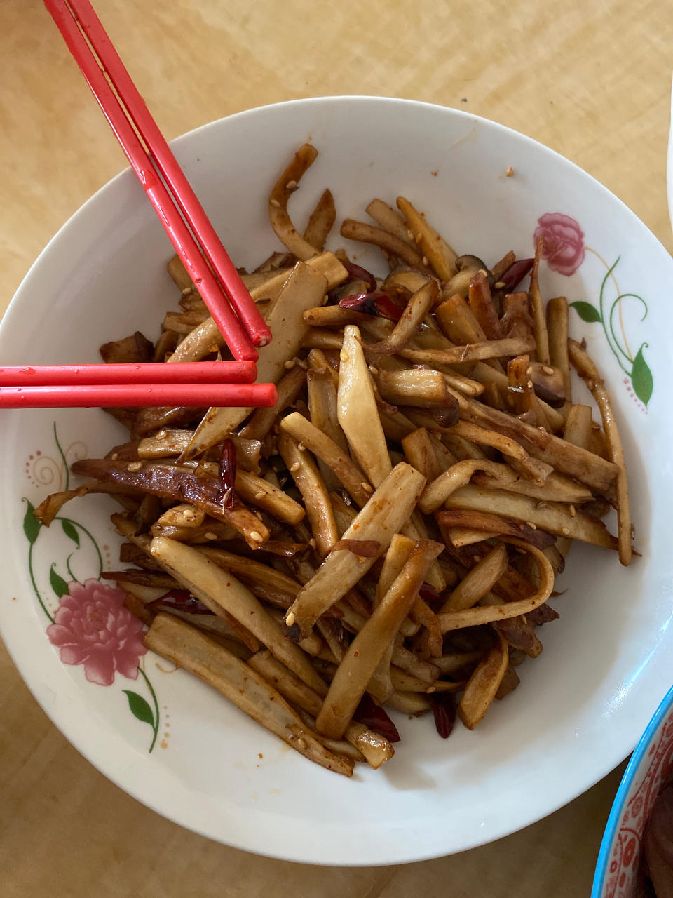 越嚼越香‼️比肉还要好吃👉干煸孜然杏鲍菇