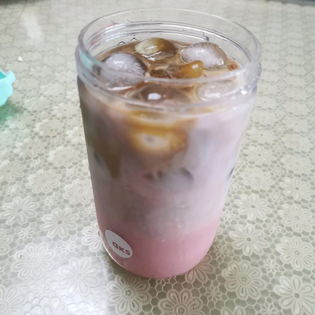 瑞幸同款抓马西瓜拿铁