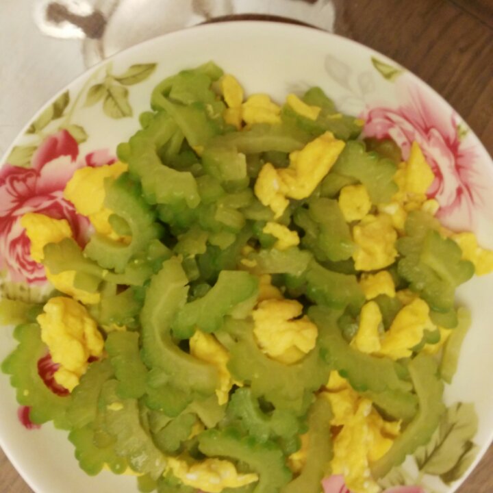苦瓜炒蛋