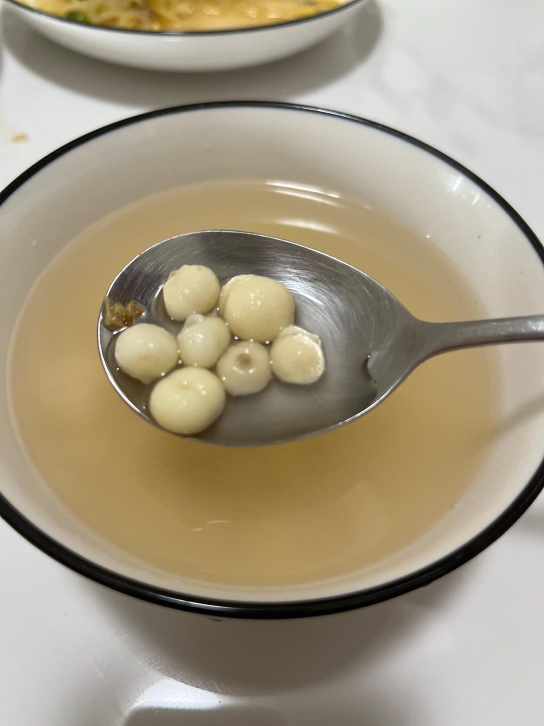 八月苏州时令美食C位🔥桂花糖水鸡头米🔥