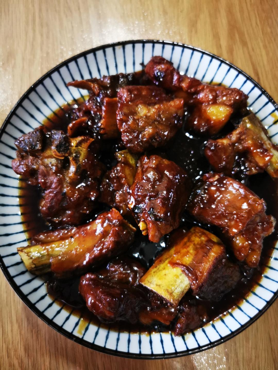酸酸甜甜的梅子酱排骨