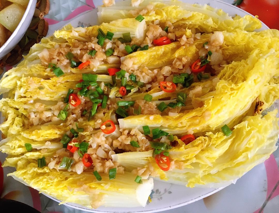 蒜蓉粉丝蒸娃娃菜