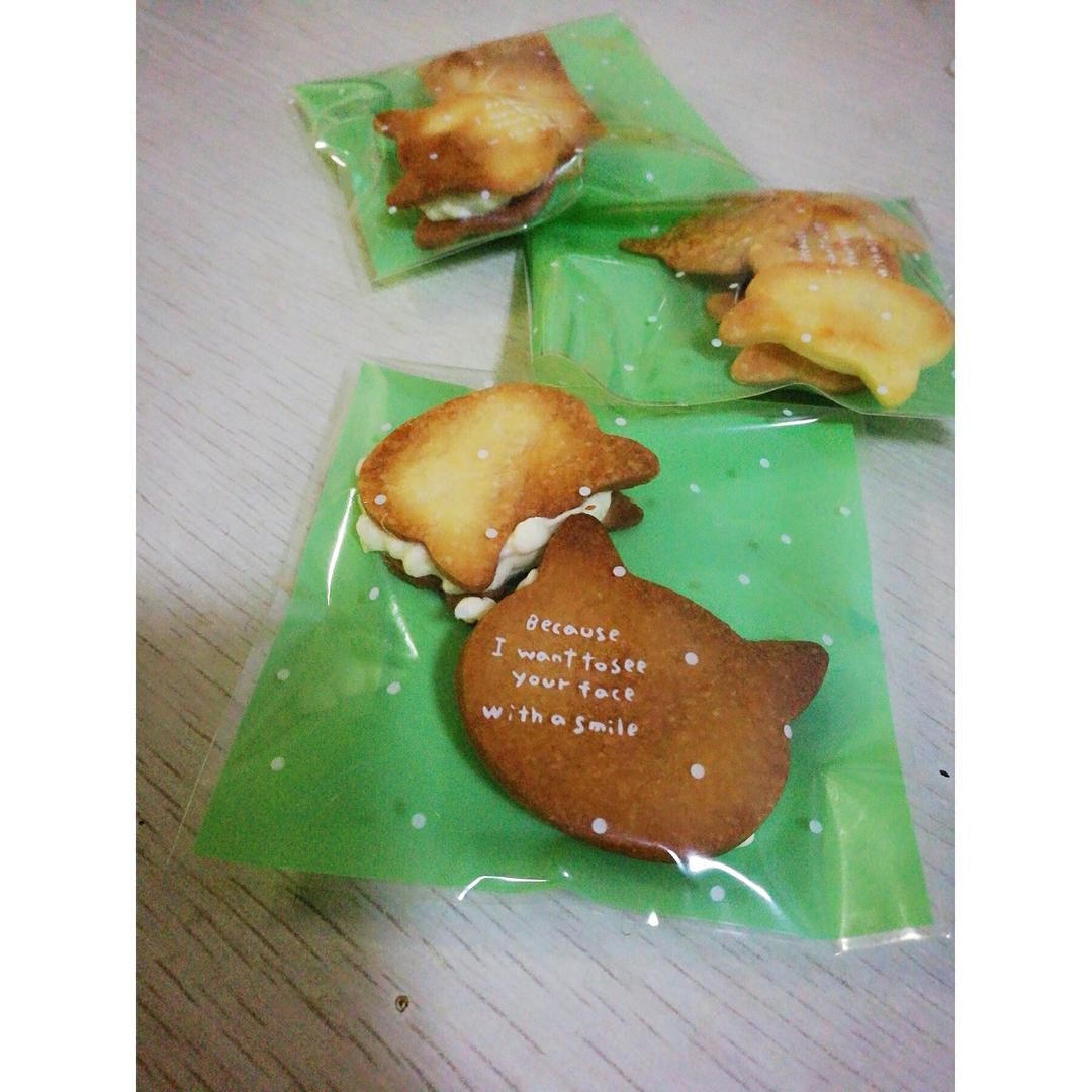 手工牛轧糖夹心苏打饼干