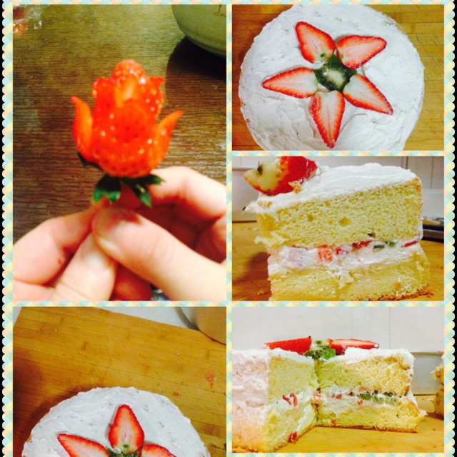 草莓生日蛋糕