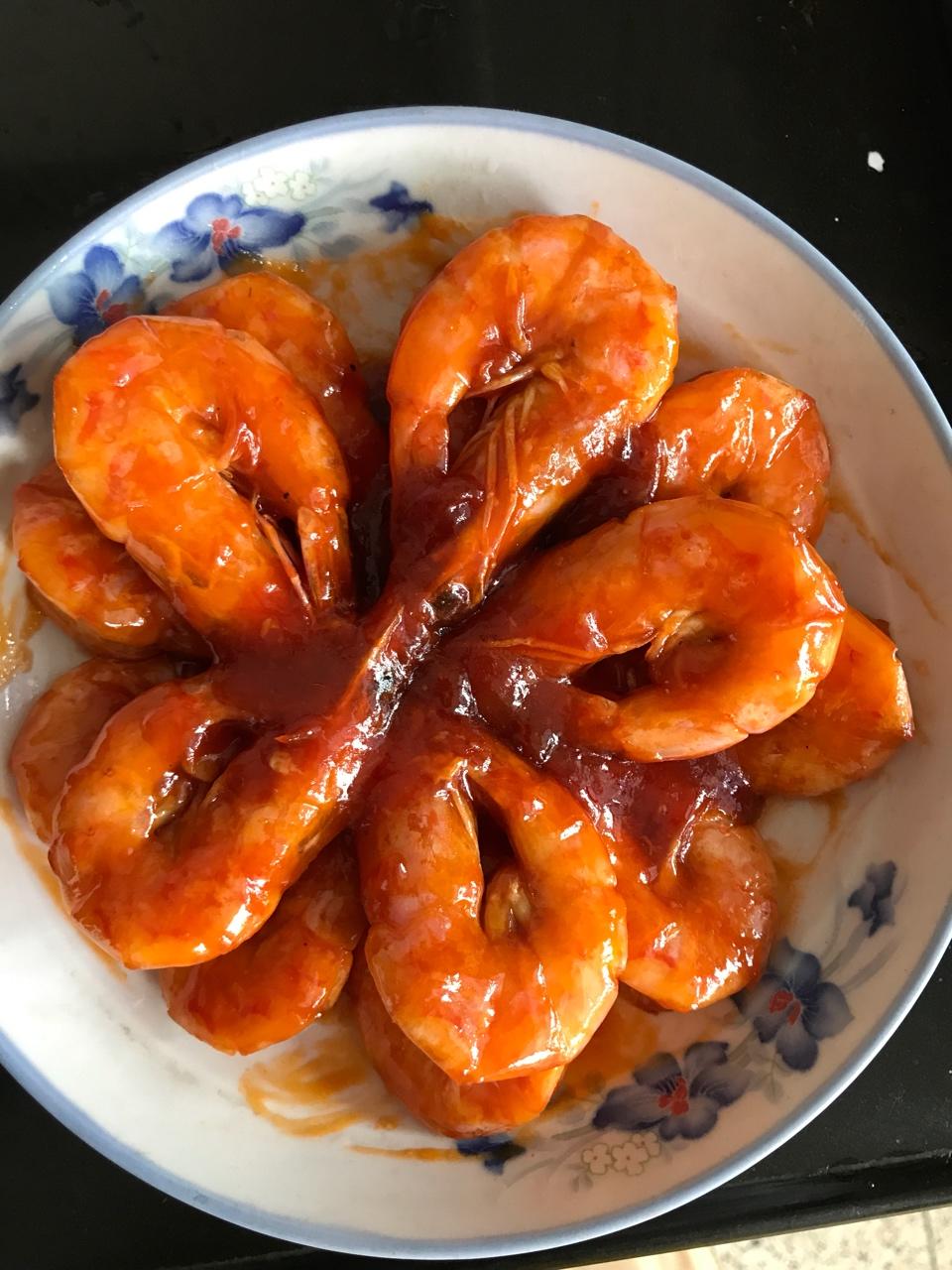 茄汁大虾