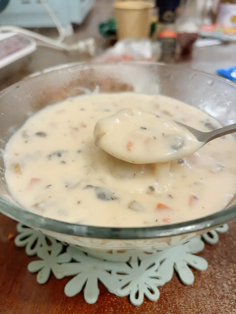 奶油蘑菇汤