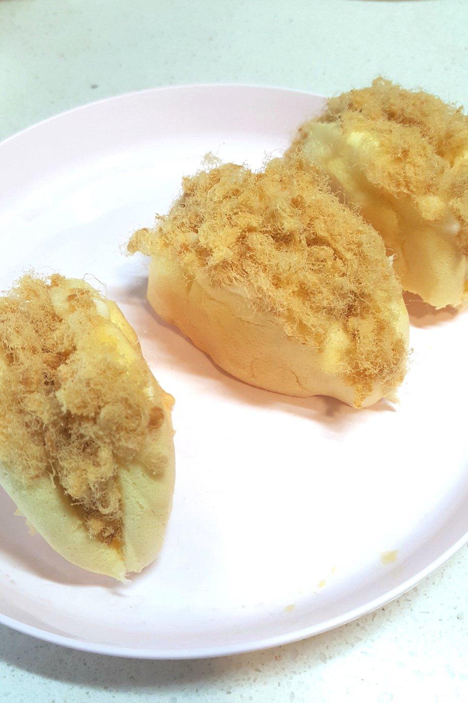 肉松元宝蛋糕