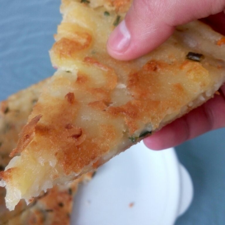 土豆洋葱煎饼
