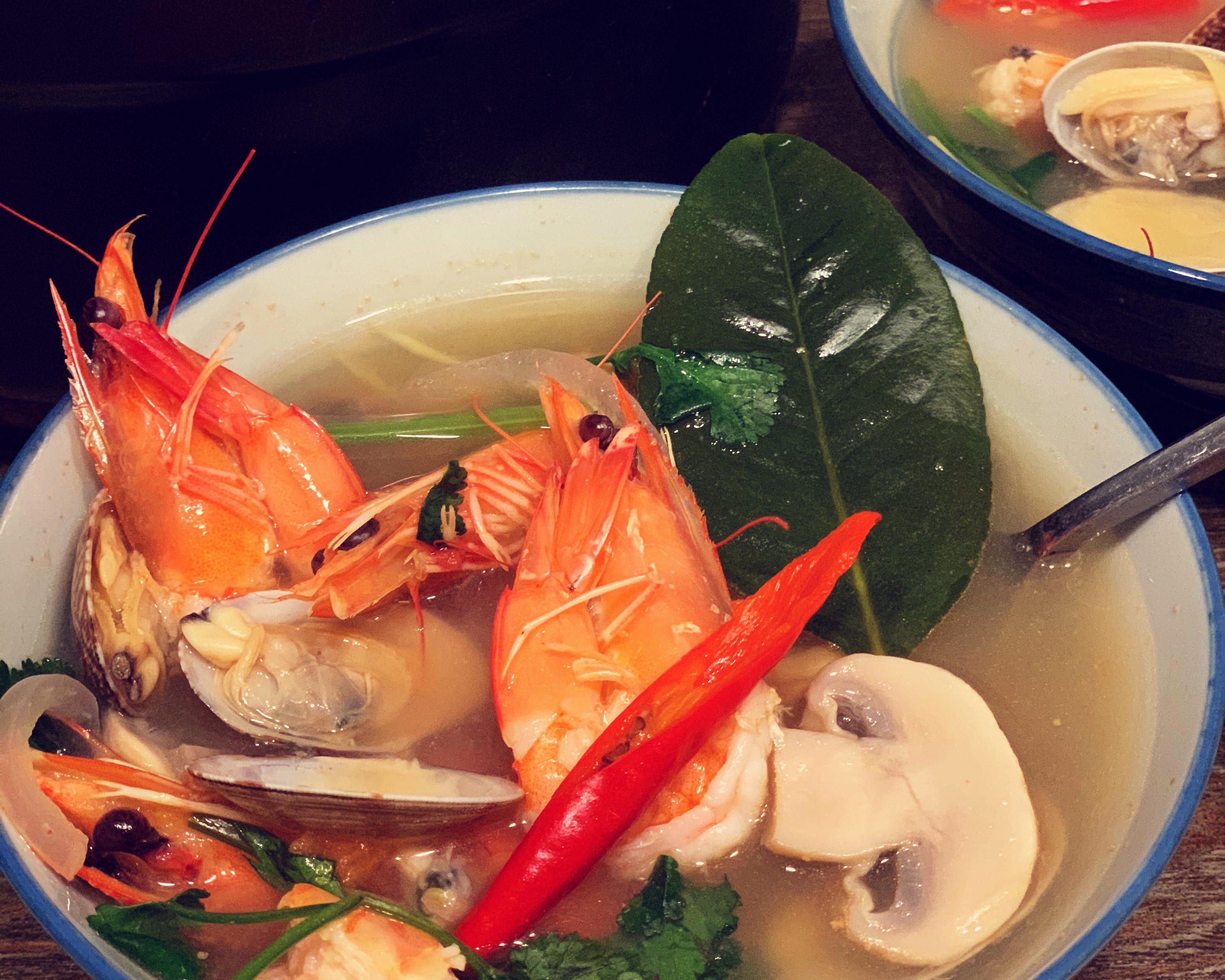 来自泰国南部的冬阴功汤的做法