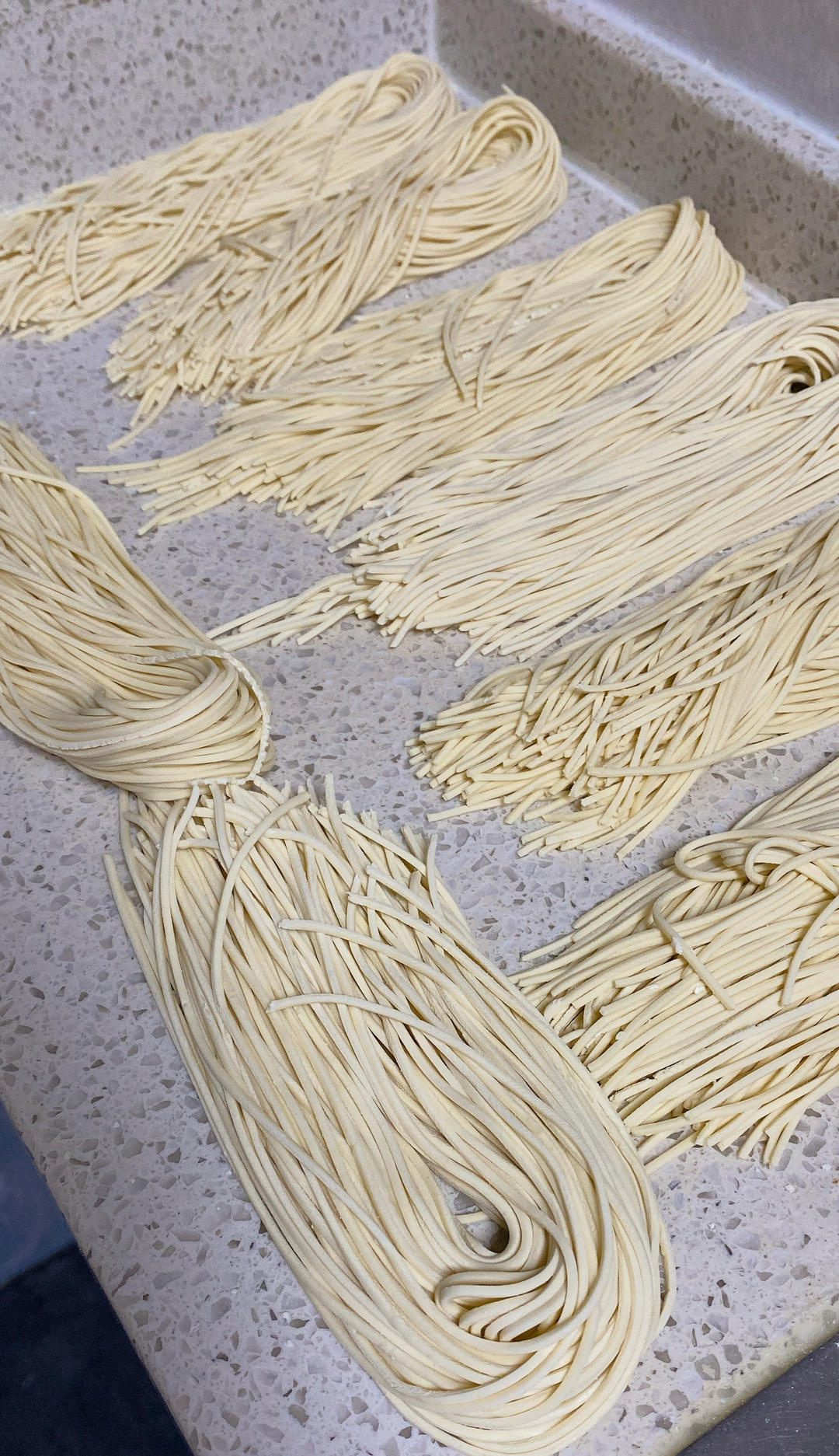 自制碱面 面条kitchenaid 制作碱面条