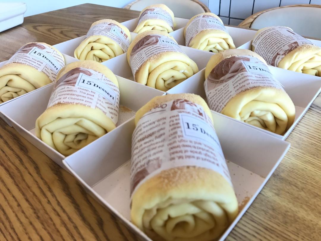 网红食谱│抹茶毛巾卷