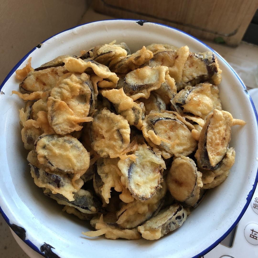 炸茄子