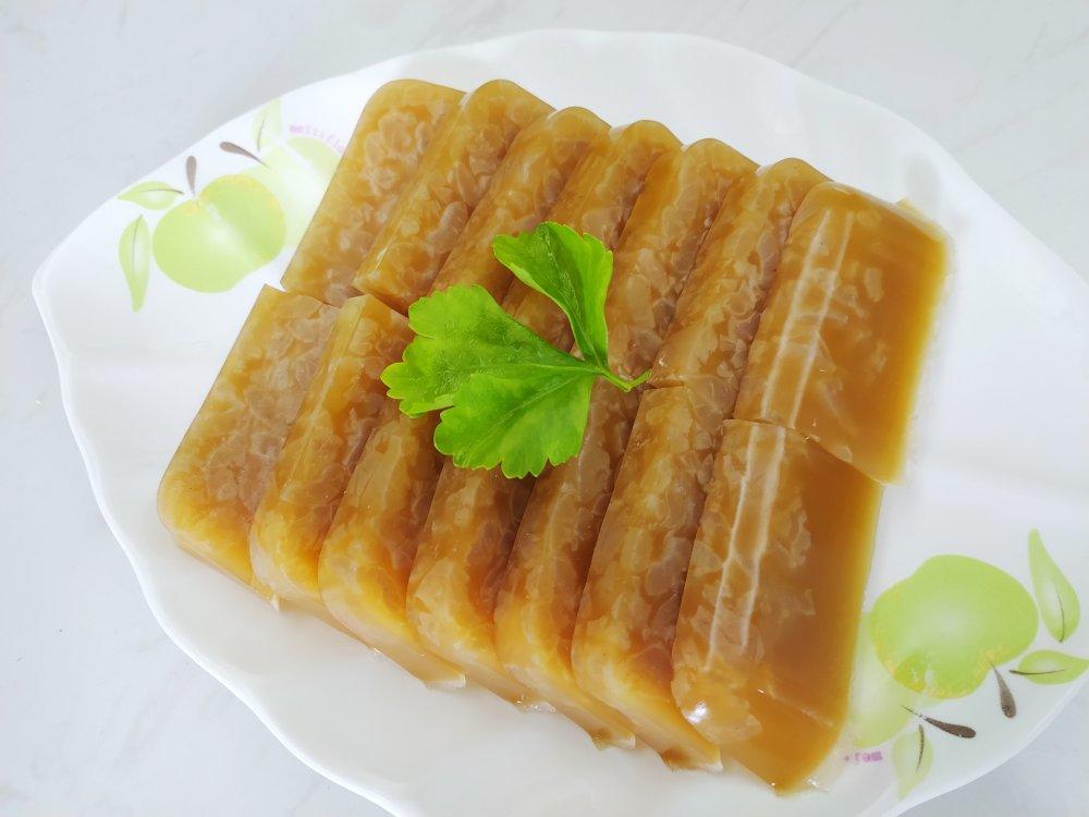 水晶肉皮冻