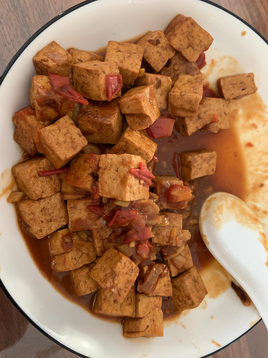 超级下饭的红烧豆腐