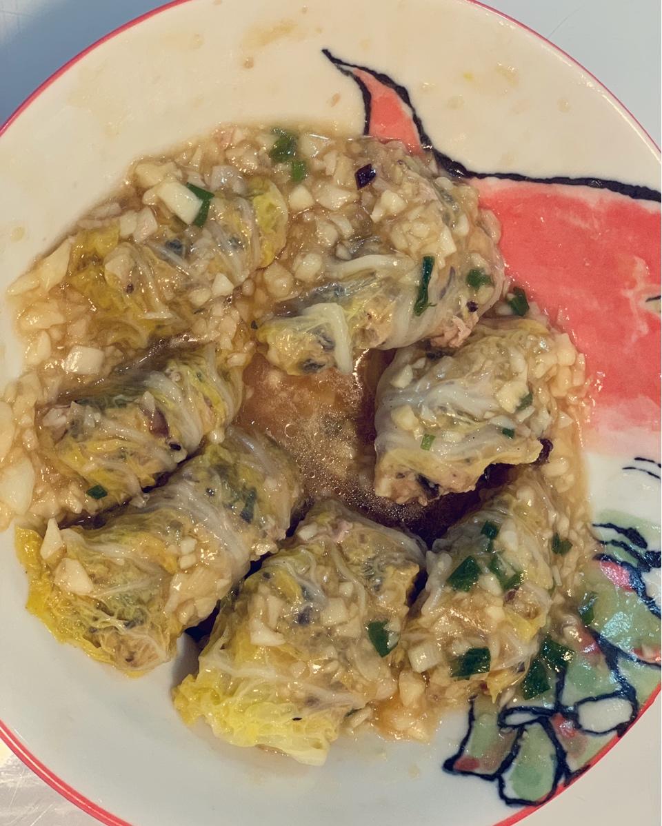 肉酿白菜卷