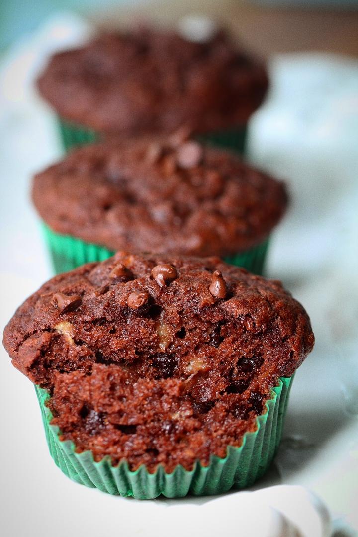 香蕉巧克力马芬