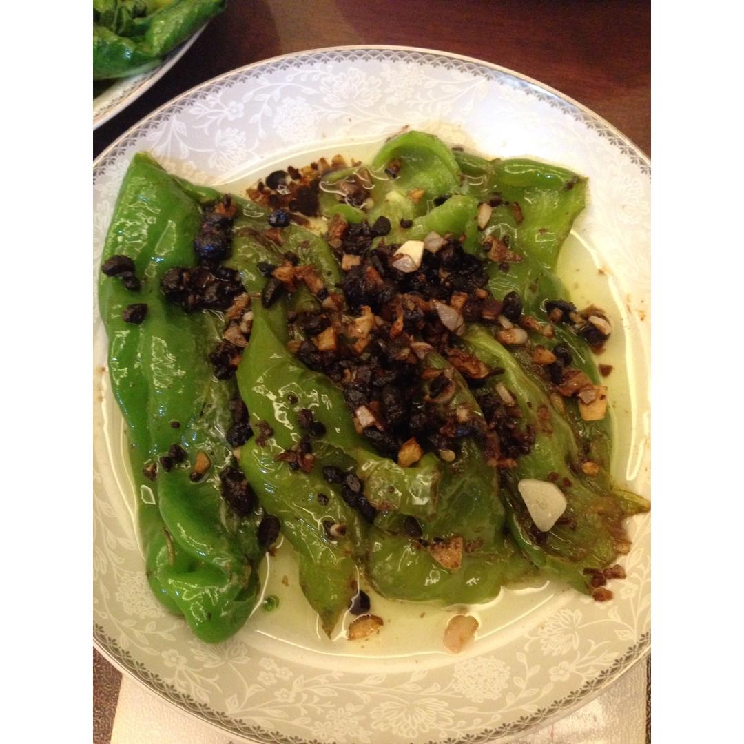 豆豉烧青椒
