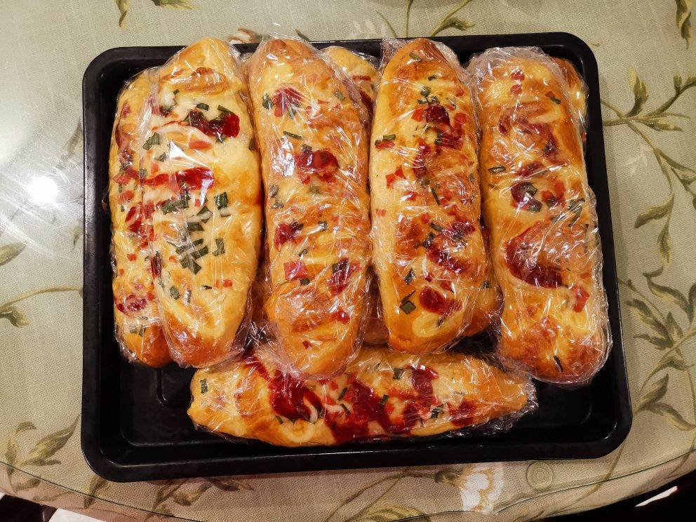 香葱芝士面包条