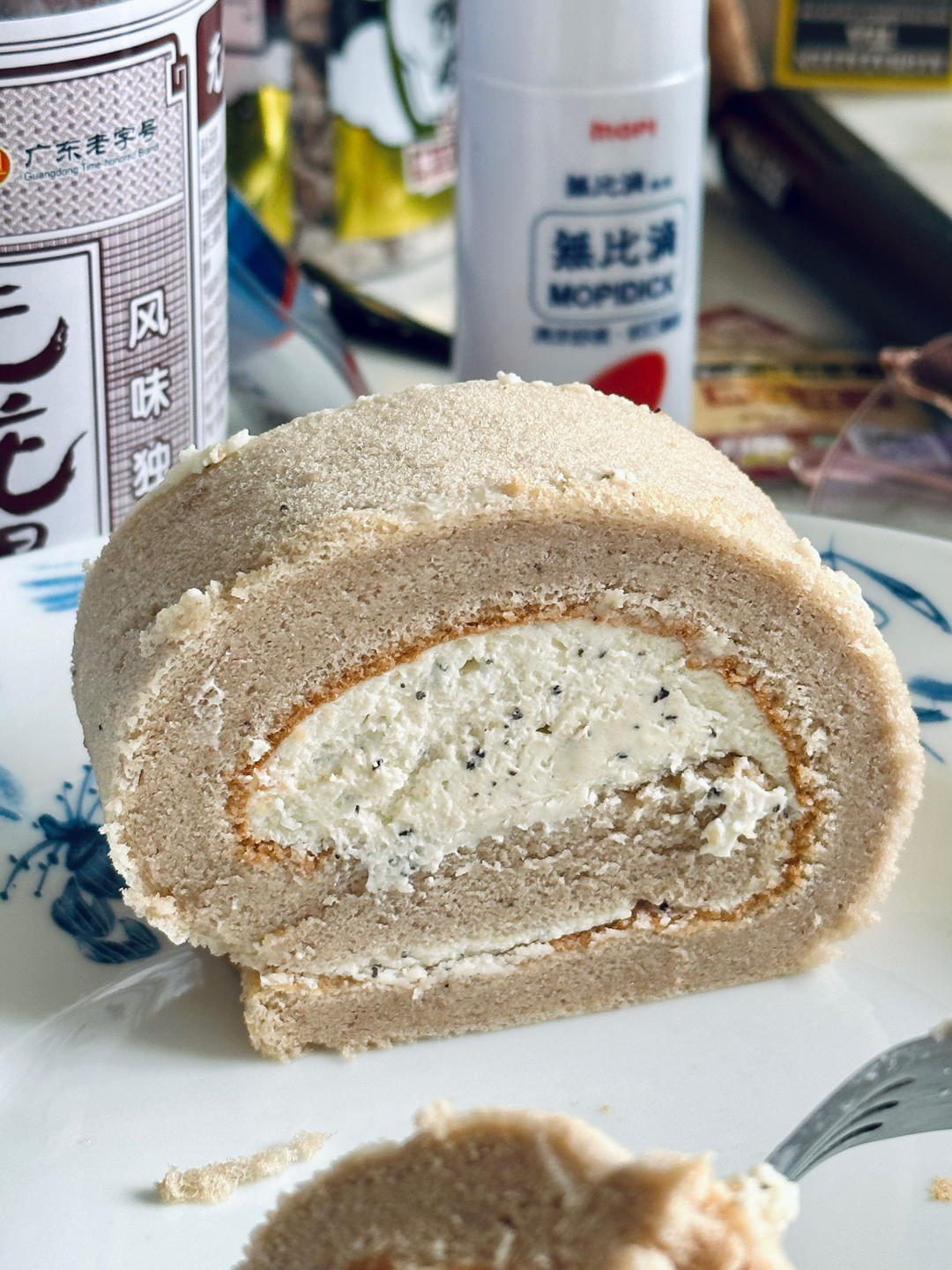 香气四溢的伯爵红茶蛋糕卷