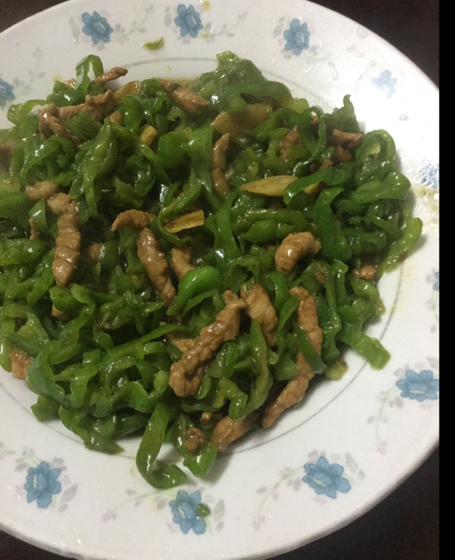 青椒肉丝