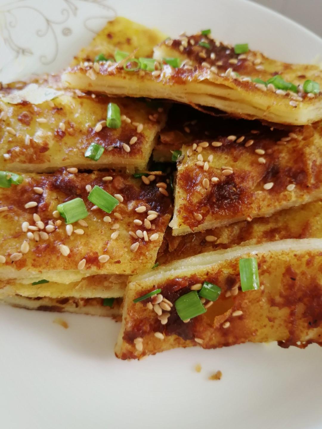 酱香饼 Spicy Soy Pancake
