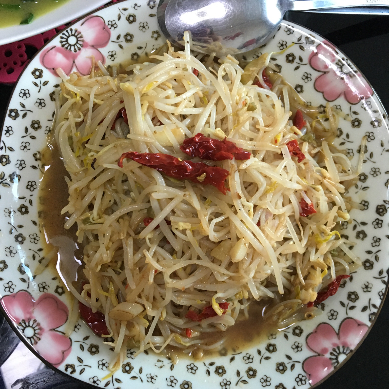 清炒豆芽