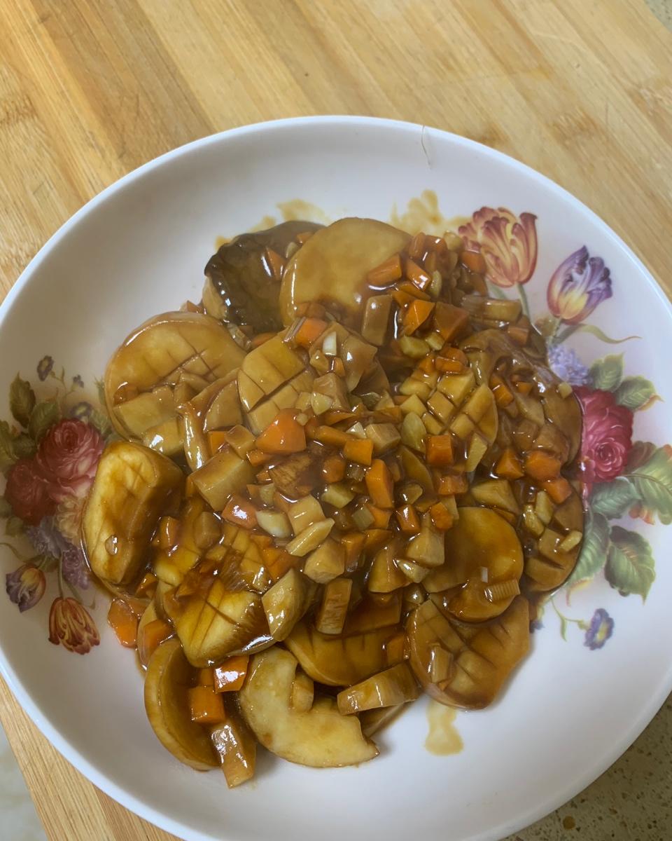 超级简单又好吃的酱汁杏鲍菇