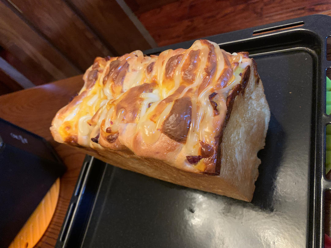 🥓洋葱培根芝士｜咸口小吐司｜大口吃肉｜超多芝士｜超满足